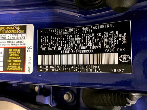 Used 2015 Toyota Camry XSE image 33