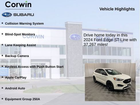 Used 2024 Ford Edge ST-Line AWD/4WD image 6