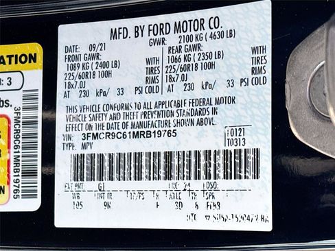 Used 2021 Ford Bronco Sport Outer Banks w/ Outer Banks Package (96D) image 37