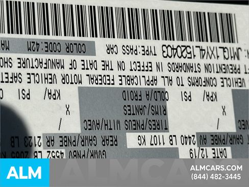Used 2020 MAZDA MAZDA6 Signature FWD image 36