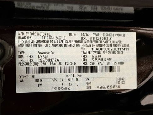 Used 2016 Ford C-MAX Energi SEL w/ Equipment Group 301A FWD image 35
