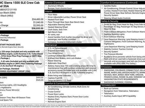 New 2026 GMC Sierra 1500 SLE image 4