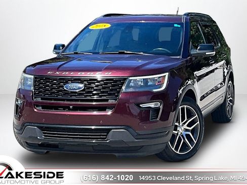 Used 2018 Ford Explorer Sport AWD/4WD image 1