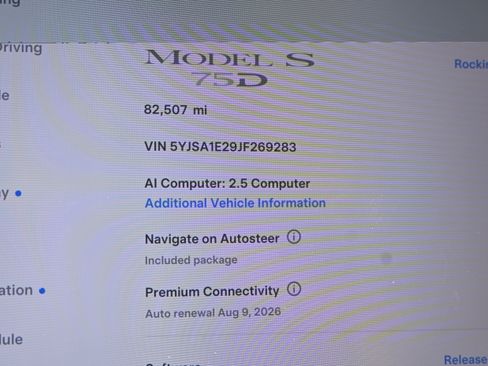Used 2018 Tesla Model S 75D AWD/4WD image 36