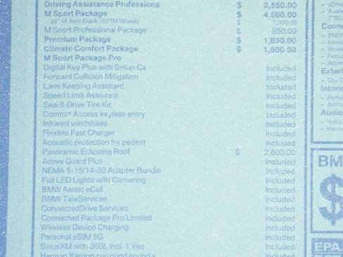 New 2026 BMW iX xDrive45 w/ M Sport Package image 9