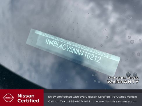 Certified 2022 Nissan Altima 2.5 SR FWD image 23
