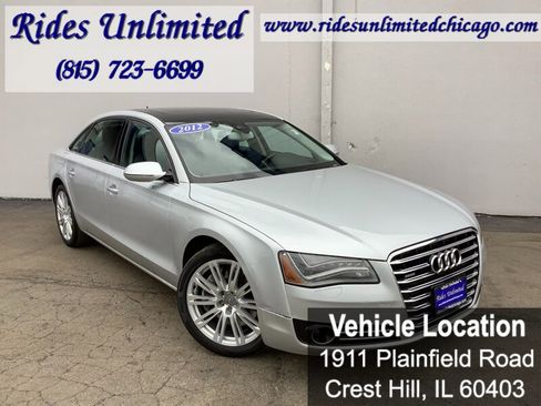 Used 2012 Audi A8 L 4.2 w/ Driver Assistance Pkg AWD/4WD image 8