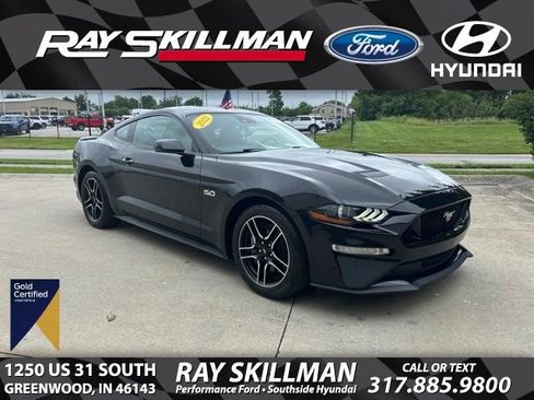 Certified 2022 Ford Mustang GT Premium w/ Equipment Group 401A RWD image 1