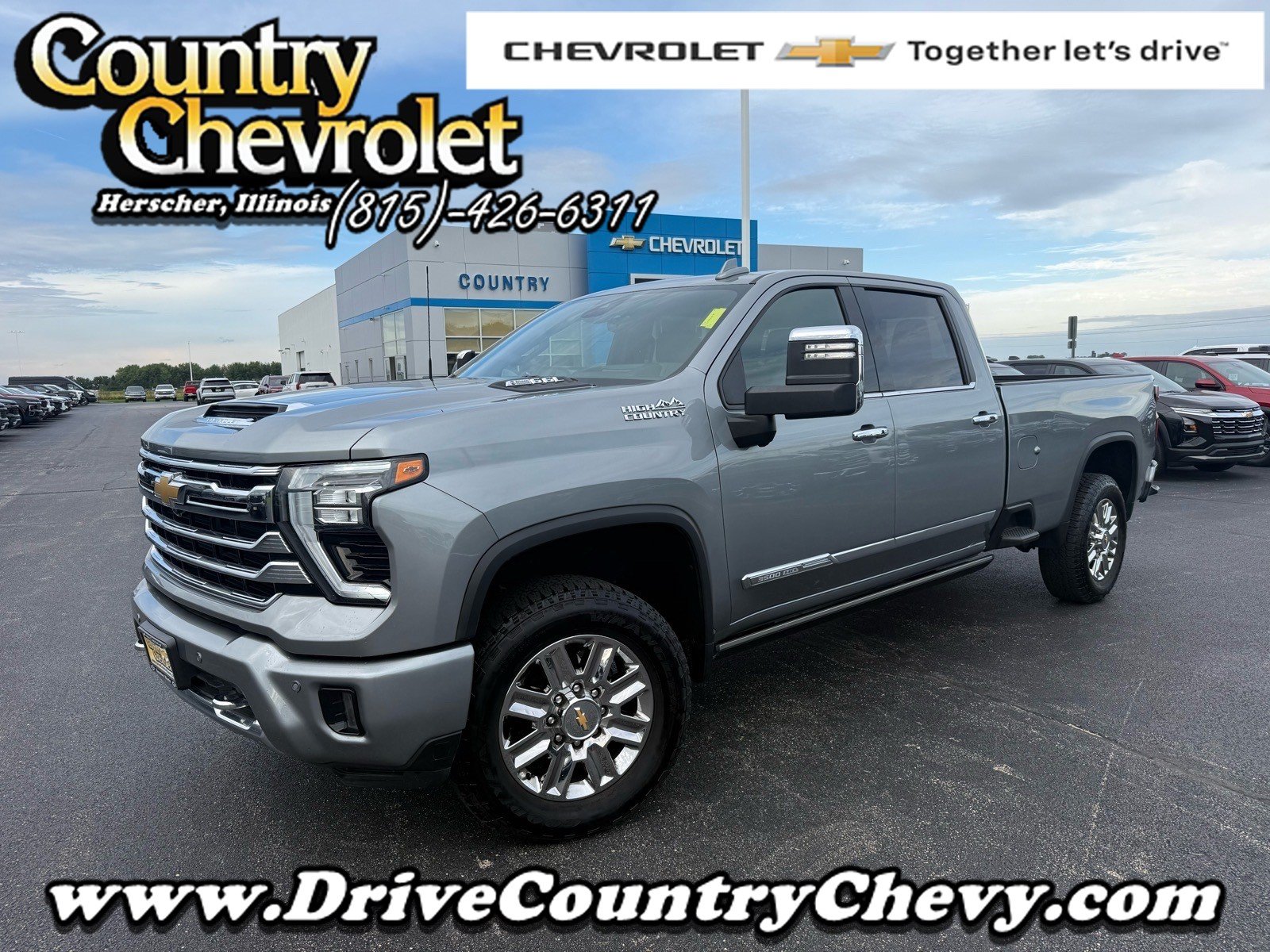 Used 2026 Chevrolet Silverado 3500 High Country w/ High Country Premium Package AWD/4WD image 1