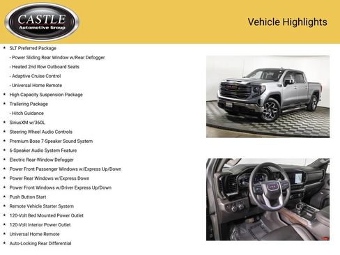 Used 2024 GMC Sierra 1500 SLT w/ SLT Convenience Package AWD/4WD image 12
