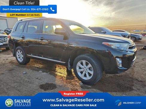 Used 2012 Toyota Highlander 4WD Hybrid image 5