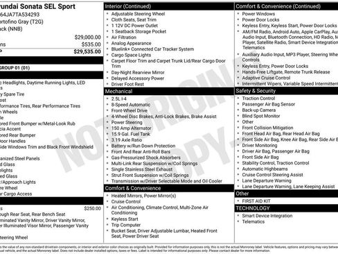 New 2026 Hyundai Sonata SEL image 41