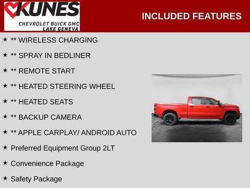 Used 2024 Chevrolet Silverado 1500 LT Trail Boss w/ Convenience Package II AWD/4WD image 2
