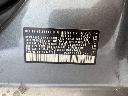 Certified 2023 Volkswagen Jetta SE FWD image 36