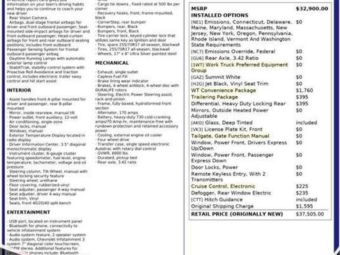 Used 2019 Chevrolet Silverado 1500 W/T w/ WT Convenience Package image 10