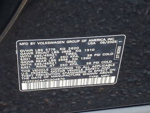 New 2026 Volkswagen Atlas Cross Sport SEL Premium R-Line image 10