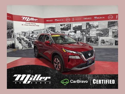 Certified 2023 Nissan Rogue SV w/ SV Premium B Package AWD/4WD image 1