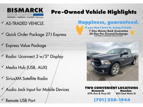 Used 2019 RAM 1500 Express w/ Express Value Package AWD/4WD image 8