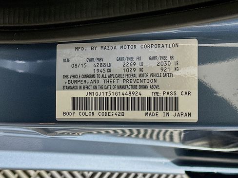 Used 2016 MAZDA MAZDA6 Touring w/ Touring Technology Package FWD image 12