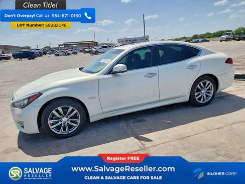 Used 2015 INFINITI Q70 Hybrid RWD image 1