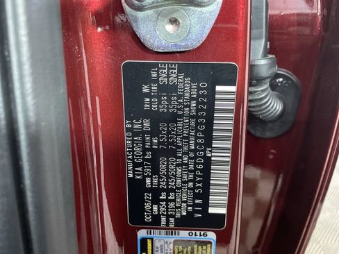 Certified 2023 Kia Telluride S w/ S Sunroof Package image 52