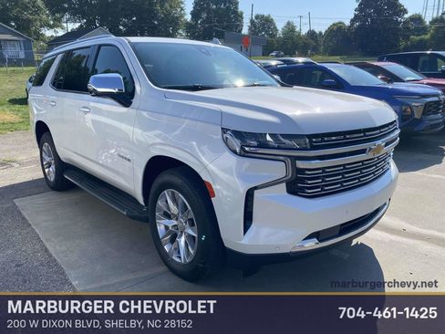 Used 2021 Chevrolet Tahoe Premier w/ Premium Package RWD image 1