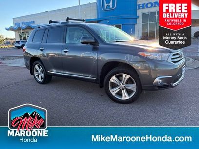 Used 2012 Toyota Highlander Limited w/ Protection Pkg
