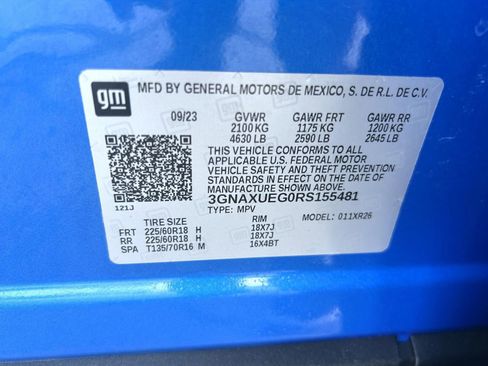 Certified 2024 Chevrolet Equinox LT AWD/4WD image 25