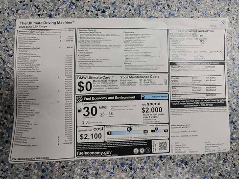 New 2026 BMW 230i Coupe w/ Convenience Package image 15