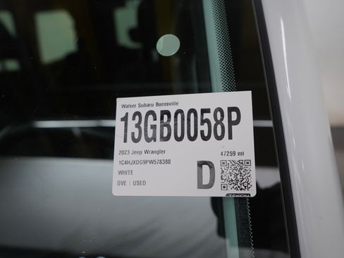 Used 2023 Jeep Wrangler Unlimited Sport AWD/4WD image 31