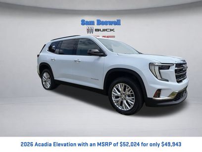 New 2026 GMC Acadia Elevation w/ Elevation Premium Package