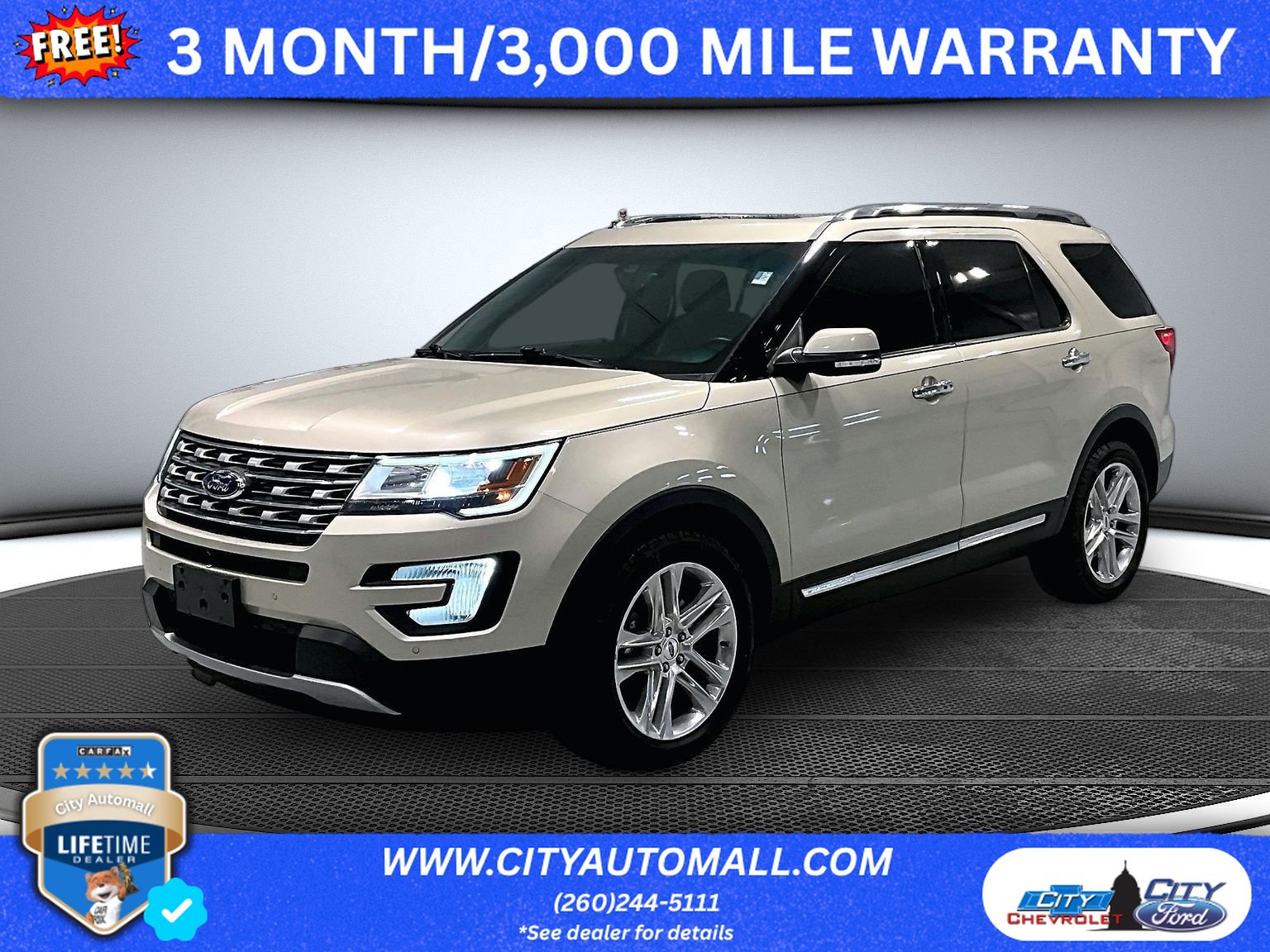 Used 2017 Ford Explorer Limited AWD/4WD image 1