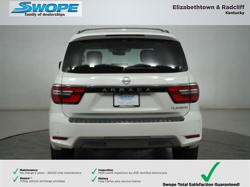 Used 2024 Nissan Armada Platinum w/ Captain's Chairs Package image 5