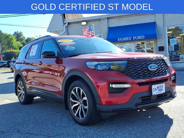 Certified 2020 Ford Explorer ST w/ Premium Technology Package AWD/4WD image 1