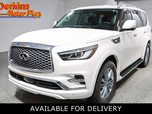Used 2022 INFINITI QX80 Luxe w/ Cargo Package image 1