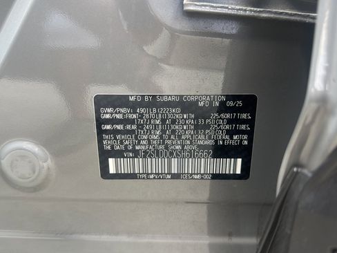 Certified 2025 Subaru Forester Premium AWD/4WD image 49