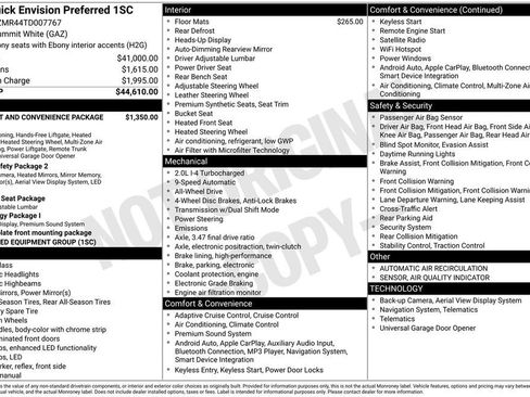 New 2026 Buick Envision Preferred image 4