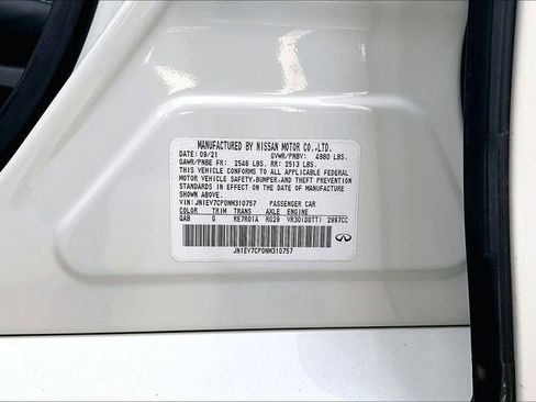 Used 2022 INFINITI Q50 Sensory image 35