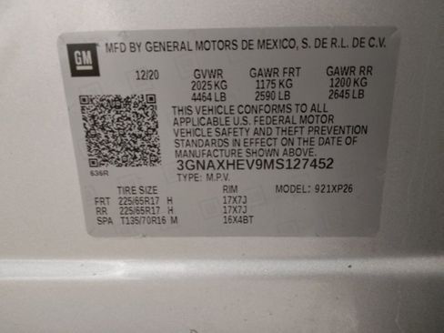 Used 2021 Chevrolet Equinox LS image 33