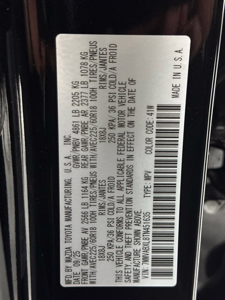 Used 2026 MAZDA CX-50 Meridian Edition w/ Cargo Package AWD/4WD image 36