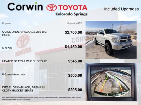 Used 2017 RAM 1500 Big Horn image 4