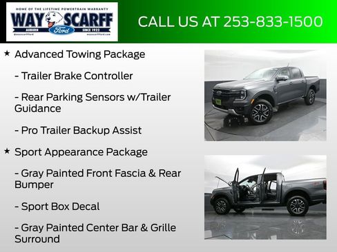 New 2025 Ford Ranger Lariat w/ FX4 Off-Road Package image 12