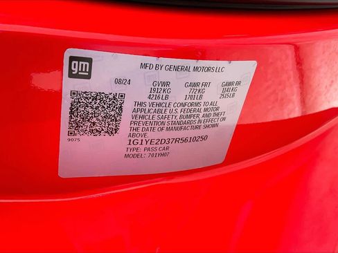 Used 2024 Chevrolet Corvette Z06 w/ Stealth Interior Trim Package image 31