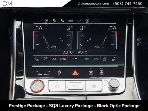 Used 2023 Audi SQ8 Prestige w/ Prestige Package AWD/4WD image 37