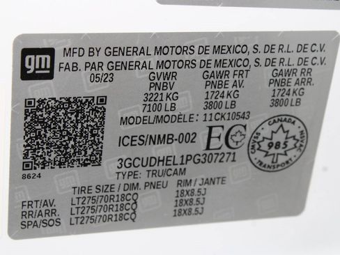 Used 2023 Chevrolet Silverado 1500 ZR2 image 80