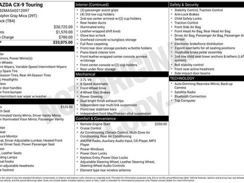 Used 2010 MAZDA CX-9 Touring image 14