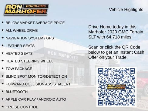 Used 2020 GMC Terrain SLT w/ Preferred Package AWD/4WD image 15
