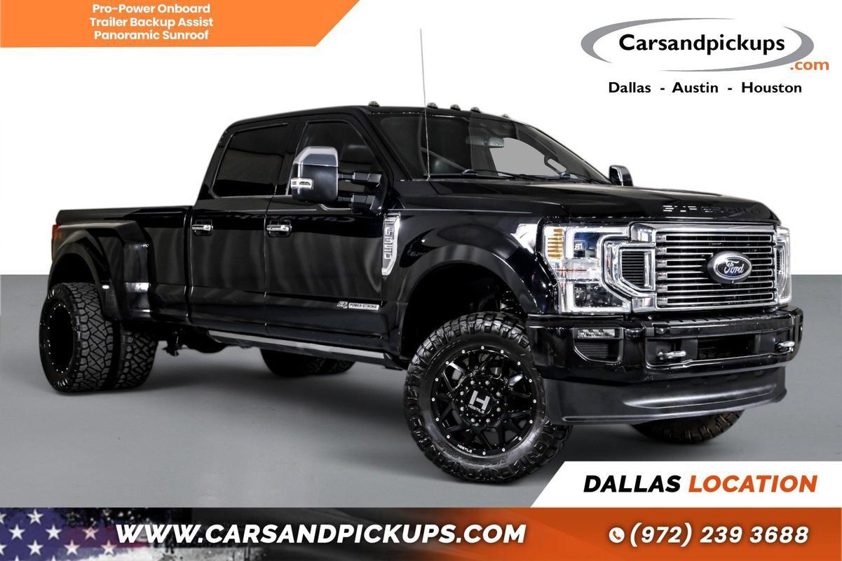 Used 2020 Ford F350 Platinum w/ FX4 Off-Road Package AWD/4WD image 1