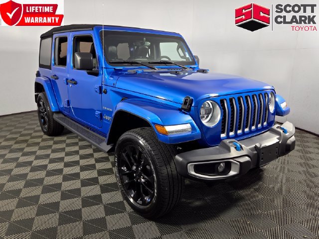 Used 2023 Jeep Wrangler Unlimited Sahara w/ Cold Weather Group AWD/4WD 360° Tour