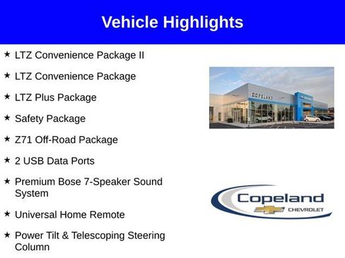 New 2026 Chevrolet Silverado 1500 LTZ w/ Z71 Off-Road Package image 3